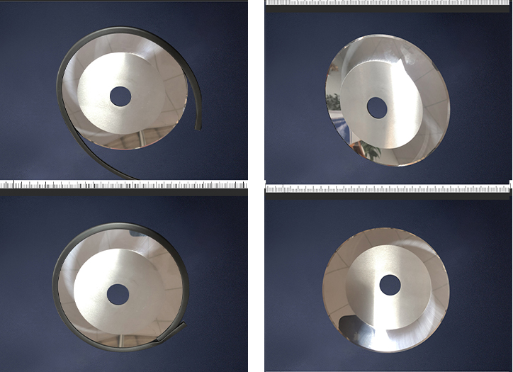 Tungsten steel round blade